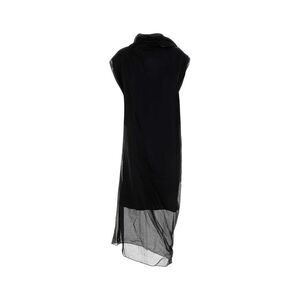 Carven Women Black Cotton Dress